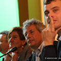 Al centro Ilda Curti, Assessore alle politiche giovanili e pari opportunità e Alessandro Baricco