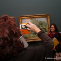 In posa con Renoir