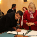 Il momento delle firme