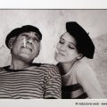 Antony Quinn e Anna Karina