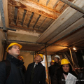 La visita al cantiere