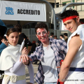 Cosplayer in attesa dell\'apertura dei cancelli