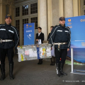 La polizia municipale prende in consegna la coppa