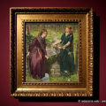 Visione di Dante: Rachele e Lia - Dante Gabriel Rossetti - 1855