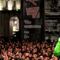 Il pubblico in piazza Castello