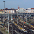 Porta Nuova, vista dal ponte di corso Sommellier