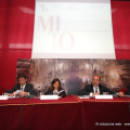 Un momento della conferenza stampa