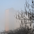 I 75 metri del CTO spariscono nella nebbia