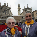 Volontari in piazza San Carlo