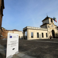 La Reggia in attesa del vertice dei ministri UE