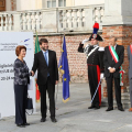 Il benvenuto del ministro Franceschini e dei sindaci Fassino (Torino) e Catania (Venaria)
