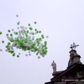 Il lancio dei palloncini