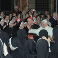 La visita del Papa al Cottolengo