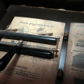 Pressa per copia lettere