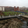 Vista sulle Porte Palatine dal Polo Reale