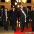 Sergio Chiamparino, Clio Bittoni, Giorgio Napolitano, Piero Fassino e Paola Basilone