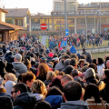 La lunghissima fila al parco culturale Le Serre