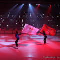 Le bandiere aprono la cerimonia ufficiale