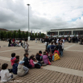 Attesa per l\'apertura del Salone