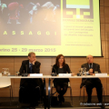 Un momento della conferenza stampa