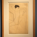 Donna nuda seduta con la testa reclinata sulla spalla sinistra, Amedeo Modigliani, 1910-11 circa