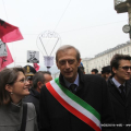 La consigliera comunale Fosca Nomis e Piero Fassino