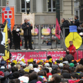Sul palco Sergio Chiamparino, Presidente della Regione Piemonte