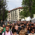 Il primo gruppo prenotato per vedere la Sindone