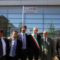 Luca Cassiani, Emanuele Durante, Giovanni Porcino, Piero Fassino e Giovanni Minerba