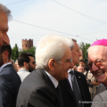 Il Presidente Mattarella e Cesare Nosiglia