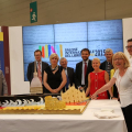 La tradizionale torta di fine Salone