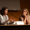 Laura Boldrini e Concita De Gregorio