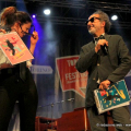 I presentatori: Manuela Grippi e Fabio Freedom Giudice