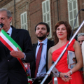 Il Sindaco saluta la piazza
