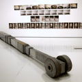 Umberto Cavenago - Telescopico, 1991 / Cesare Pietroiusti - 40 persone scelgono dove mettersi nello studio Casoli, 1991