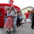 La festa in piazza Solferino
