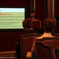Un momento della presentazione di MuseoTorino in Sala Rossa
