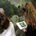 L\'apertura della casse con i quadri di Monet