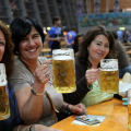 I primi avventori dell\'Oktoberfest