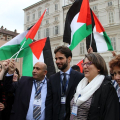 L\'Assessore Lavolta con la delegazione palestinese