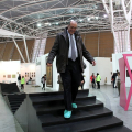 L\'Assessore Maurizio Braccialarghe ad Artissima