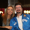 Valentina Vezzali e Marco Galiazzo