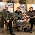 Un momento della conferenza stampa