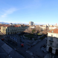 Vista su piazza Carlo Felice