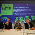 Un momento della conferenza stampa