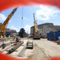 Il cantiere di piazza Bengasi