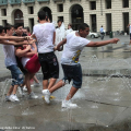 Studenti in Piazza Castello