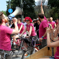 La partenza del Bike Pride 2016