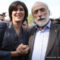 La Sindaca Chiara Appendino con Carlin Petrini