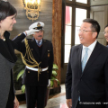 La Sindaca Appendino riceve la delegazione Mongola in Sala Marmi